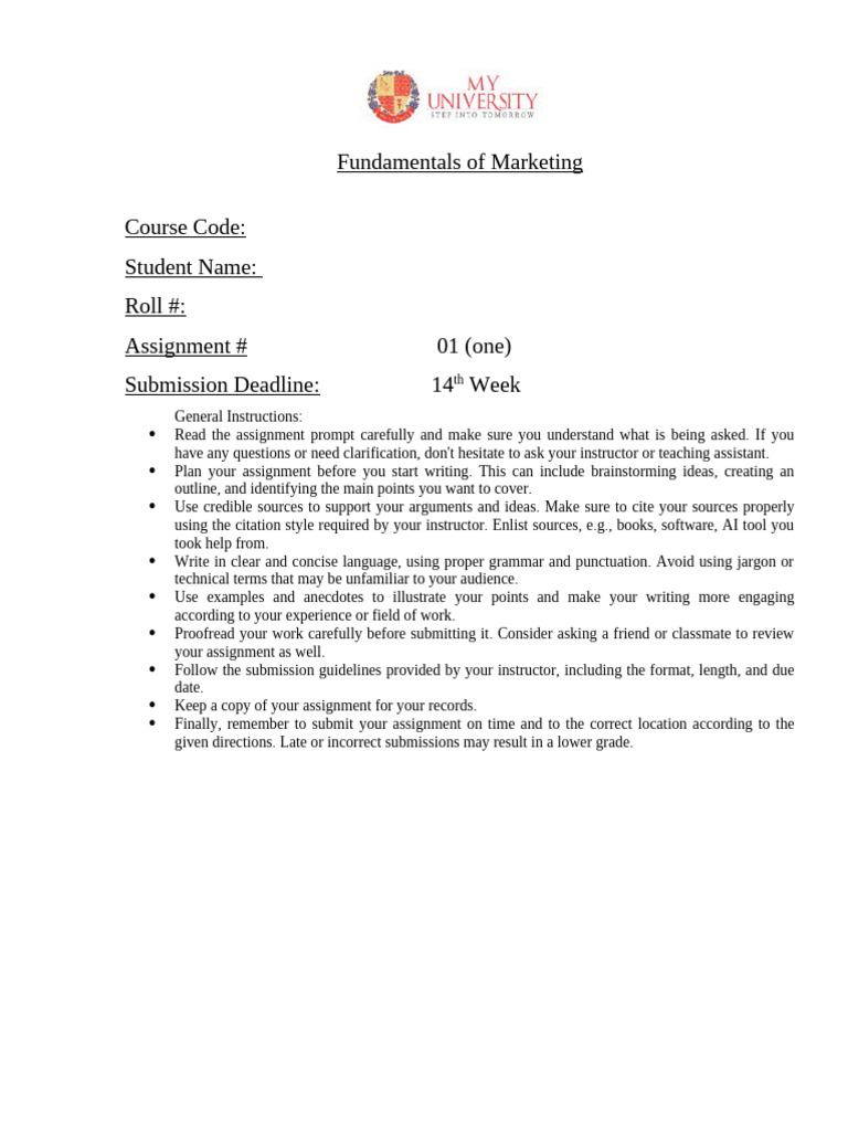 Assignment 1 POM | PDF