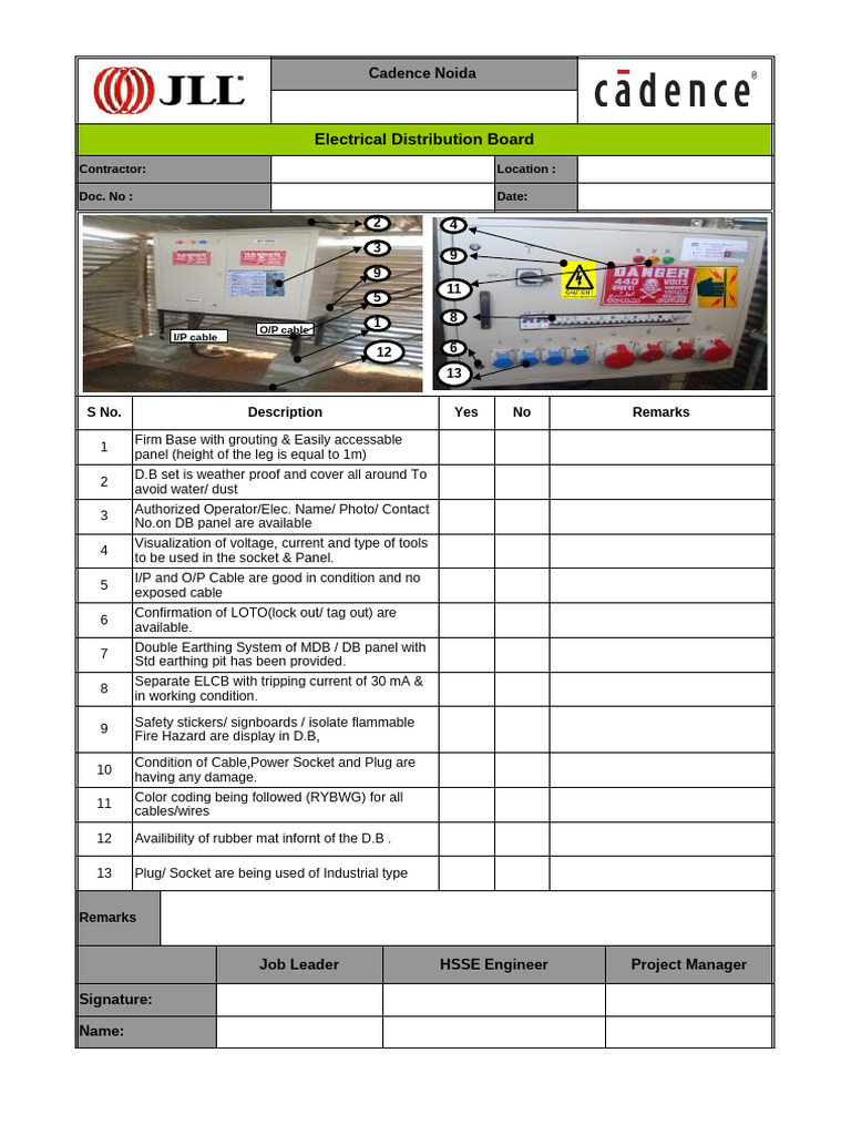 Electrical DB | PDF