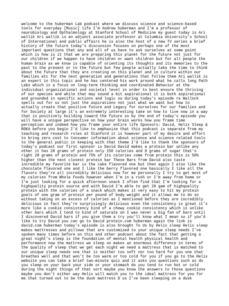 Huberman 1 | PDF