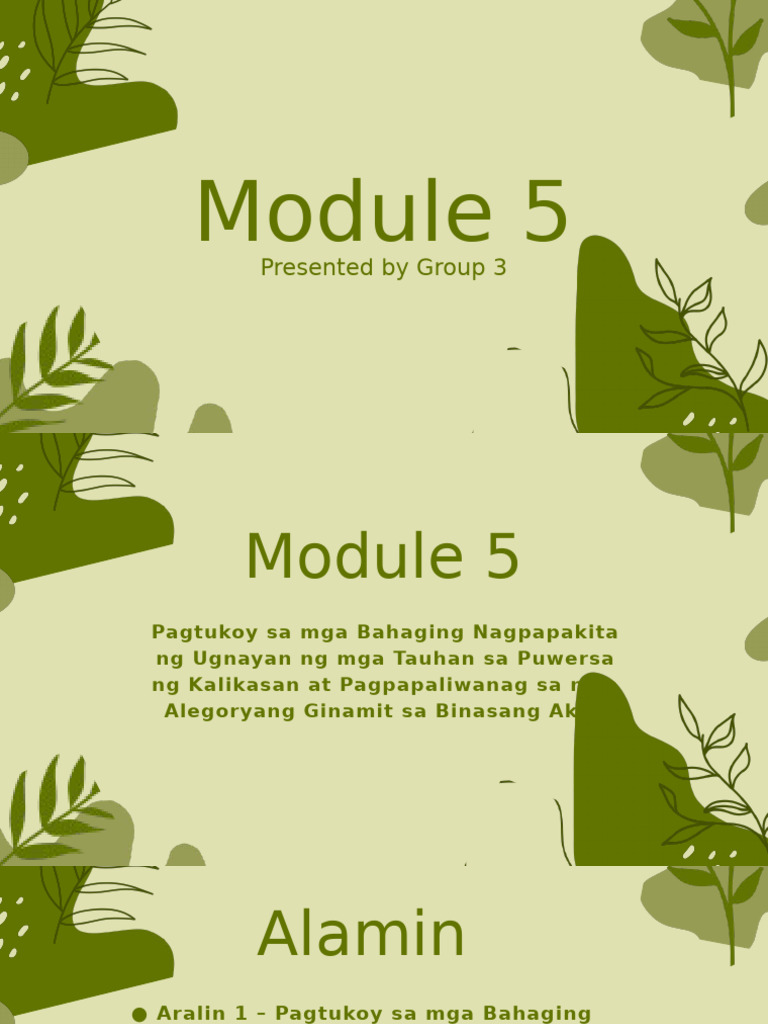 Filipino Group 3 | PDF