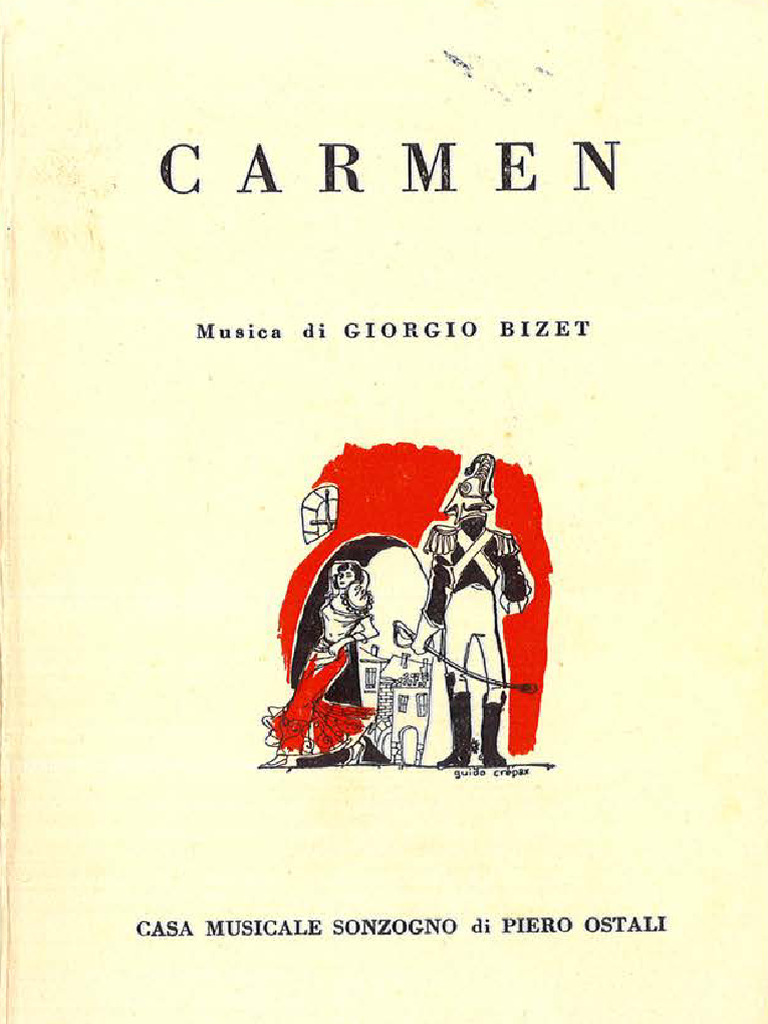 Libretto Carmen Bizet (En Italiano) PDF