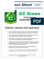Fact Sheet: GC Green