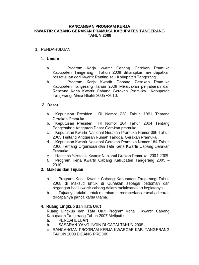 Bahan Raker 2008 | PDF