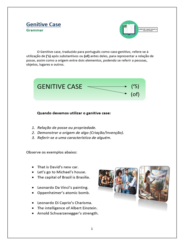 Genitives Case | PDF