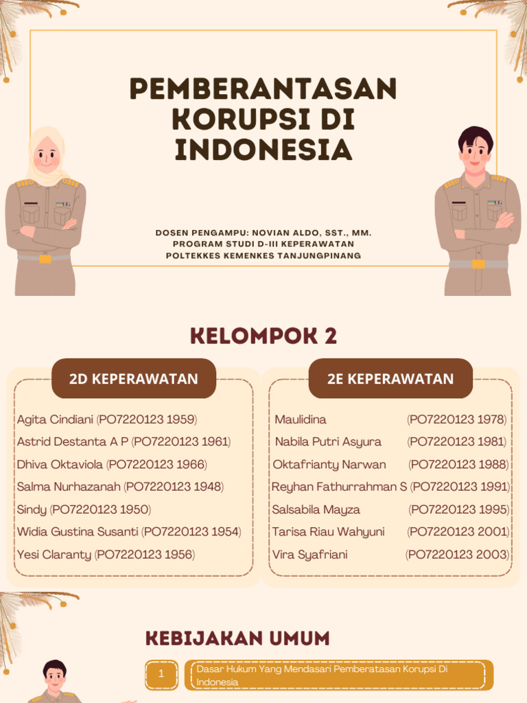 Kelompok 2 PBAK Pemberantasan Korupsi | PDF