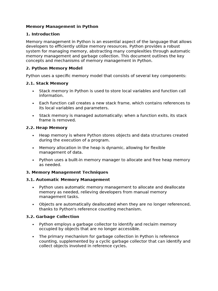 memory-management-in-python-pdf