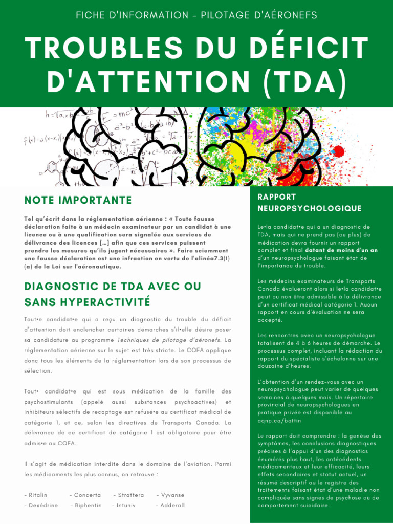 Cqfa Tda Tdah | PDF