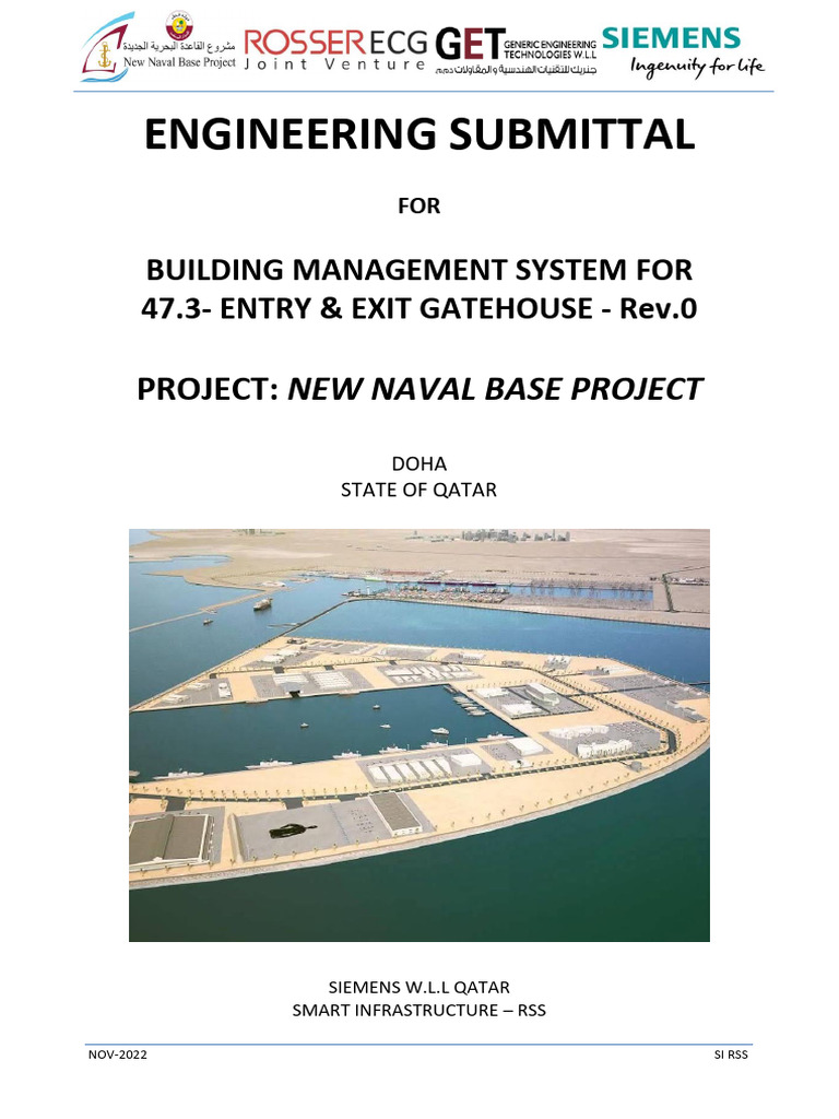 BMS ENTRY & EXIT GATEHOUSE Sample Drawing | PDF