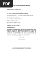 10. Modelo Telegrama Abandono de Emprego