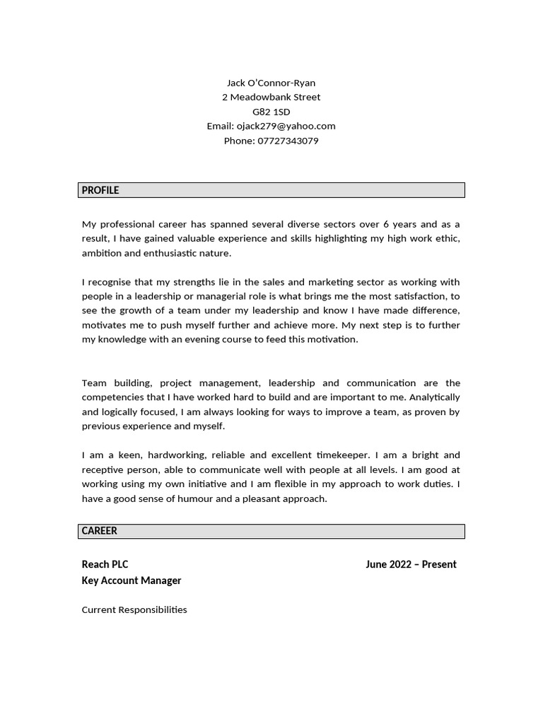 Resumes | PDF