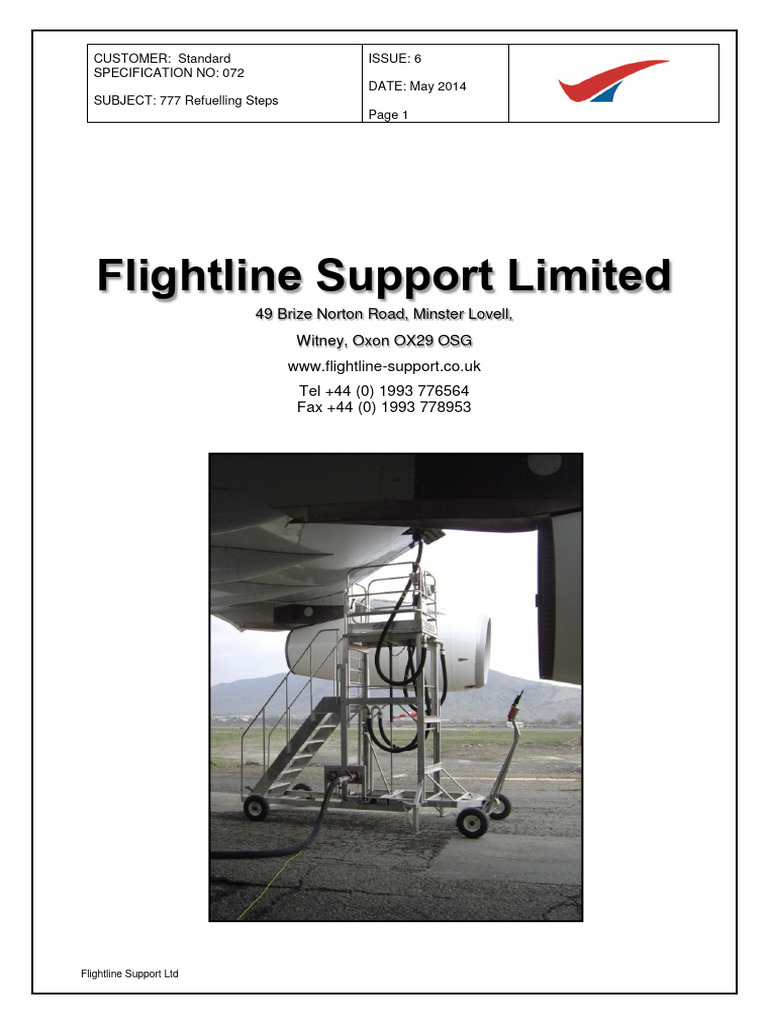 Refuelling-Steps Ladder | PDF