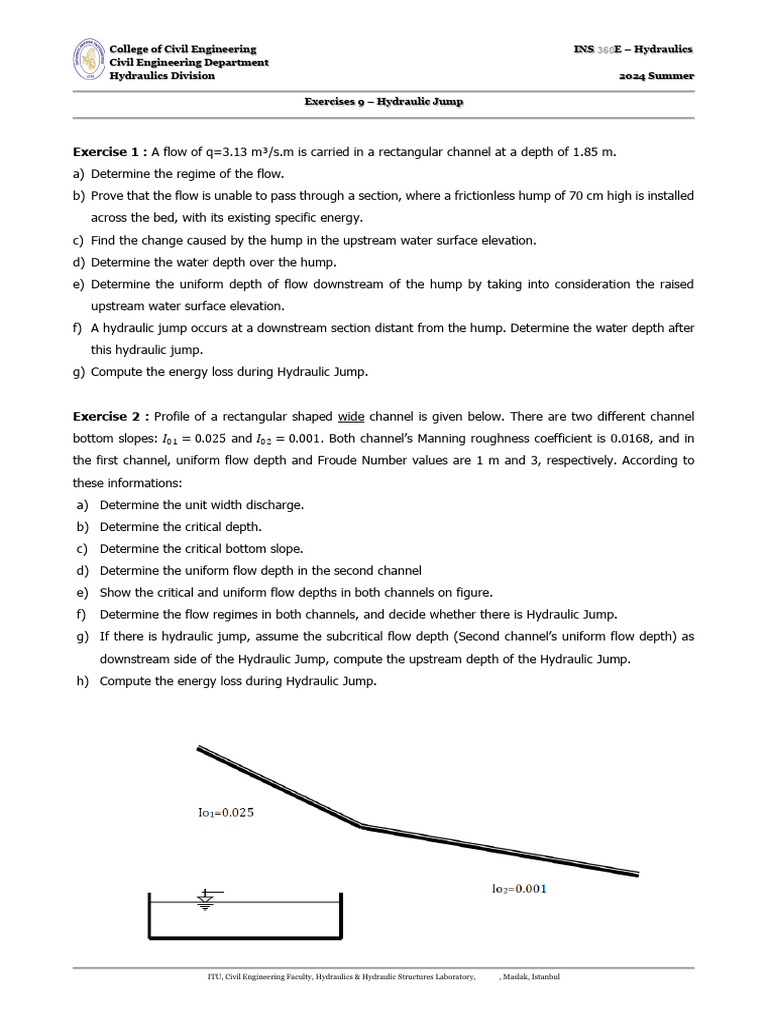 Exercise 9 with solution pdf
