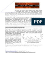 Transportation & Energy and Climate Change