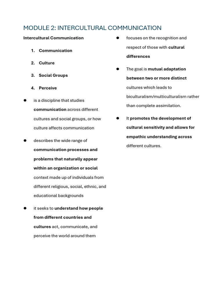 Ge 5 Module 2 | PDF