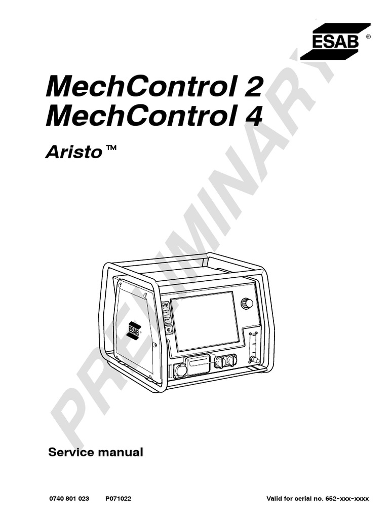 Esab Mechcontrol 2 Mechcontrol 4 | PDF