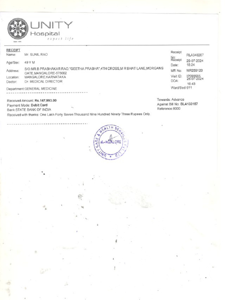 MR Sunil Rao | PDF