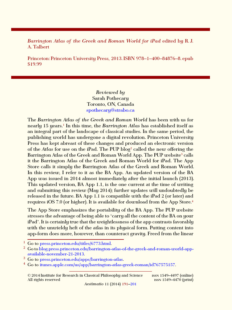 Barrington Atlas of The Greek and Roman | PDF | Map | Foreign Language ...