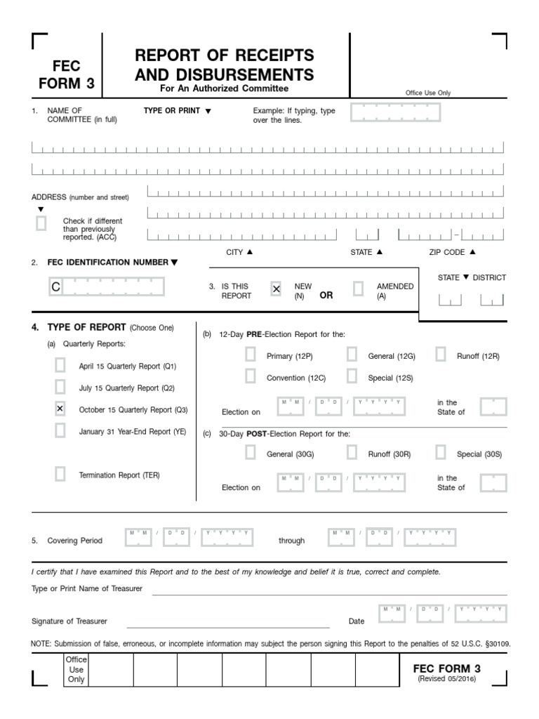 Rounds Oct 2024 FEC | PDF | Political Action Committee | Politics Of ...