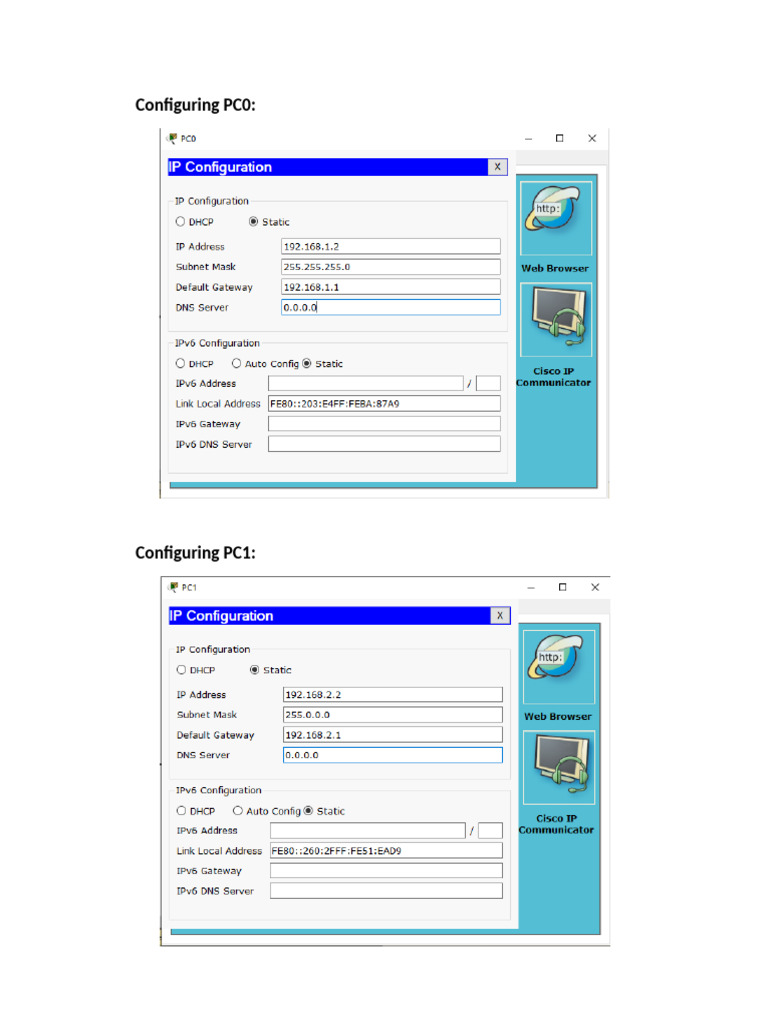 Network Configuration Guide | PDF | Computers