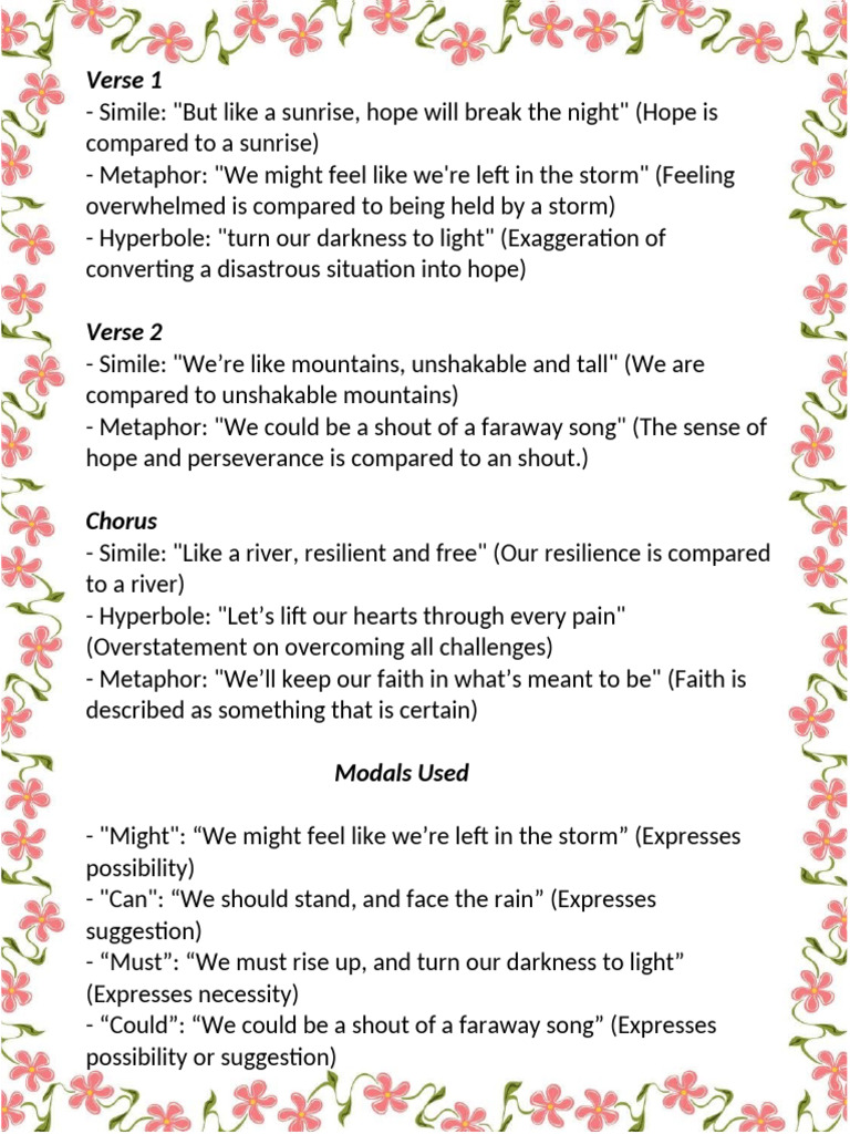 English Song Lyrics | PDF