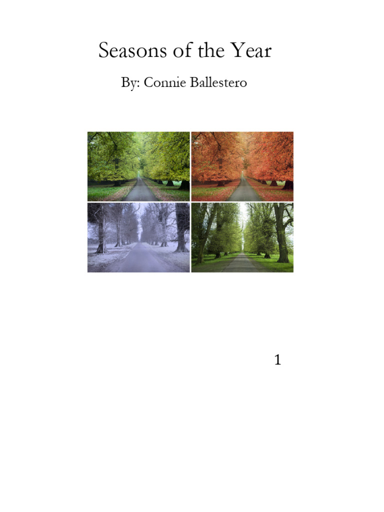 Overview of the Four Seasons | PDF