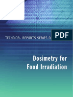 Dosimetry For Food Irradiation