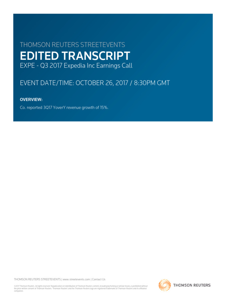EXPE USQ - Transcript - 2017 10 26 | PDF