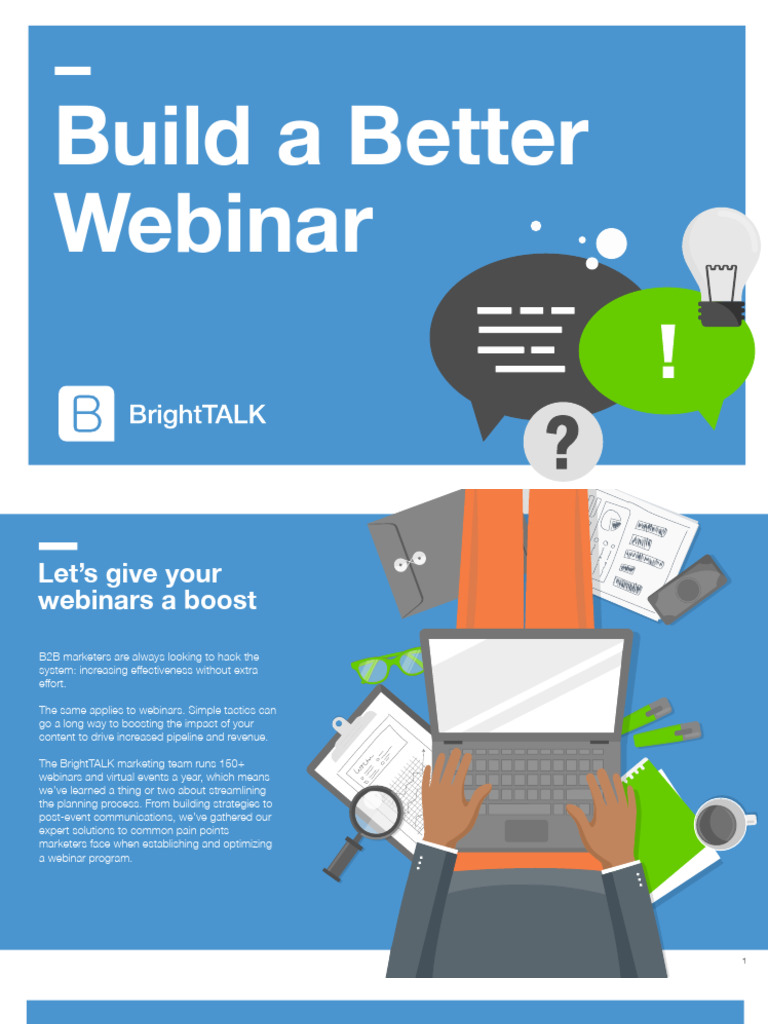 Build A Better Webinar | PDF