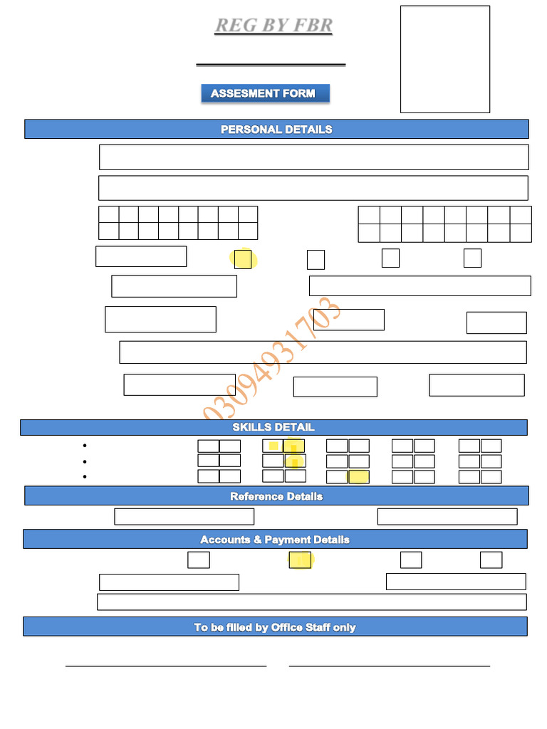 Form - 1 | PDF