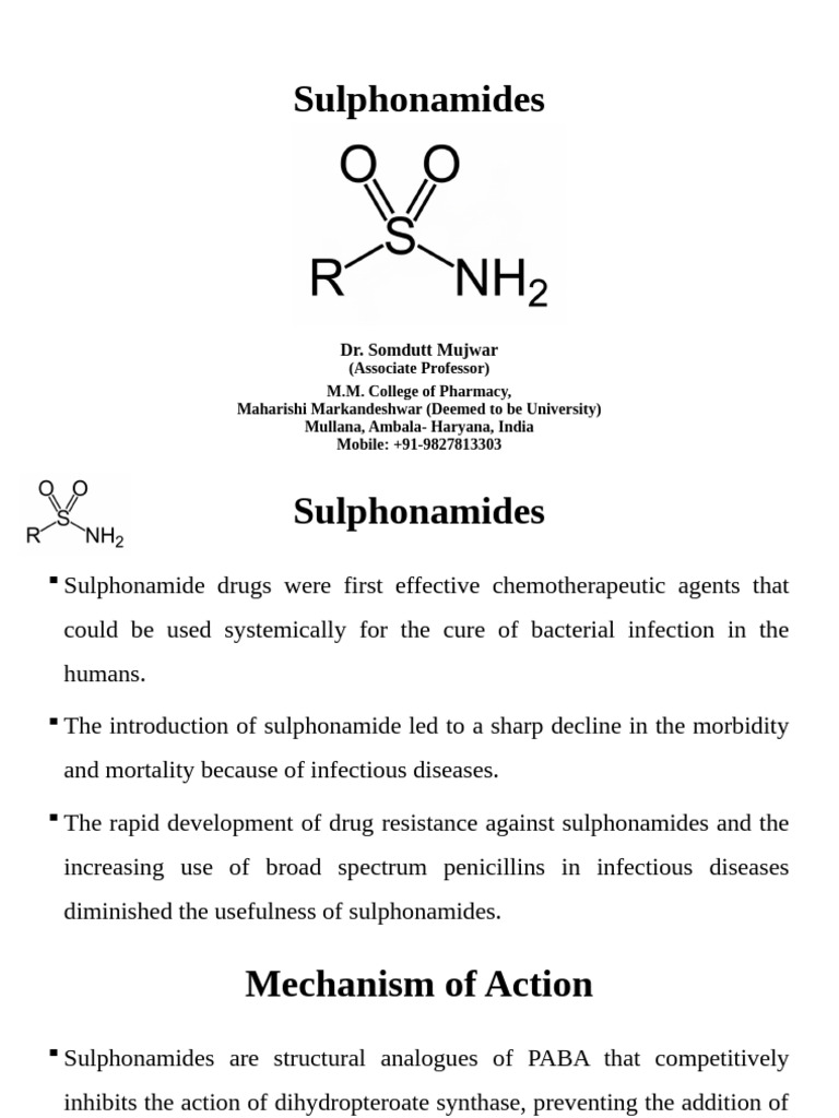 Sulfonamide S | PDF