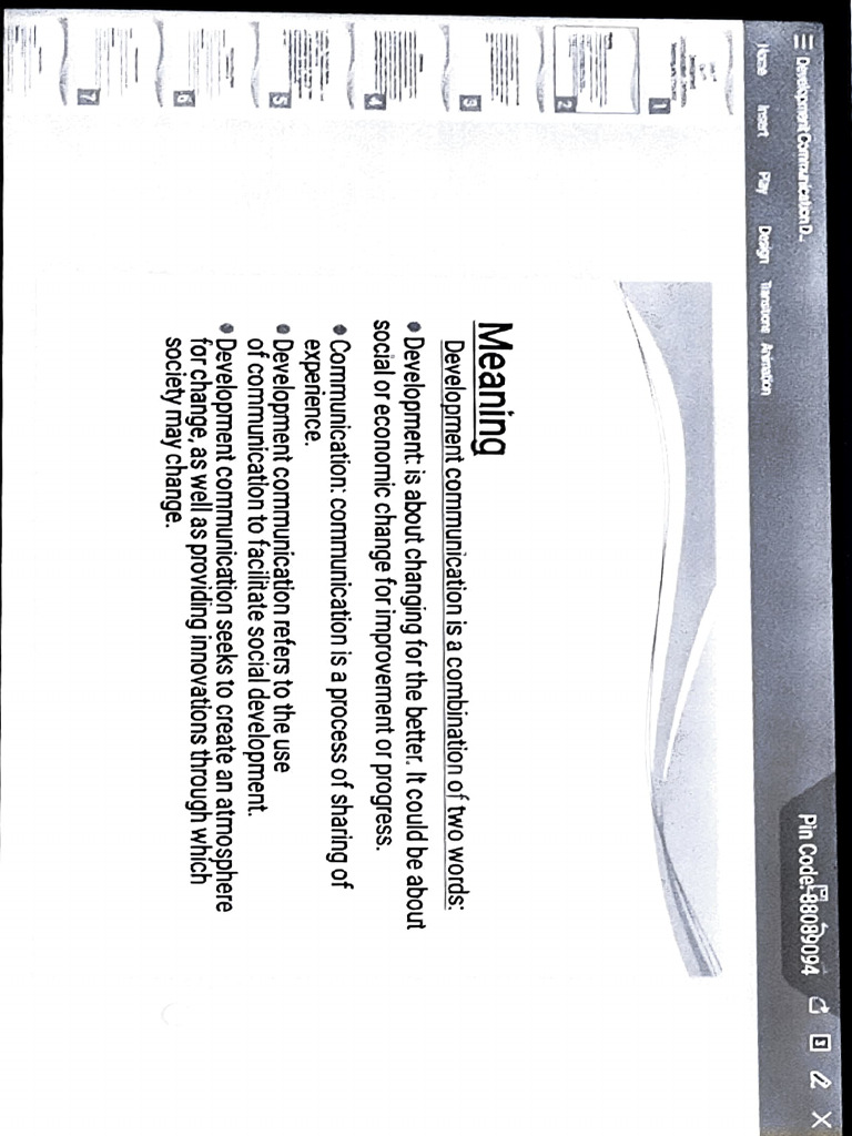 Development Communication-1-1 | PDF