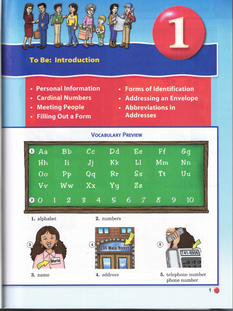 Side X Side Plus, Book 1, Unit 1 | PDF