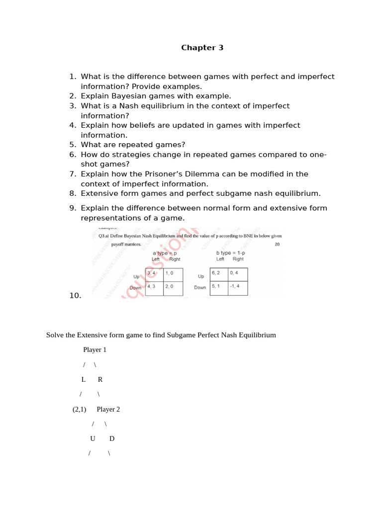 Game Theory Insights for Data Science | PDF | Economics Of Uncertainty ...