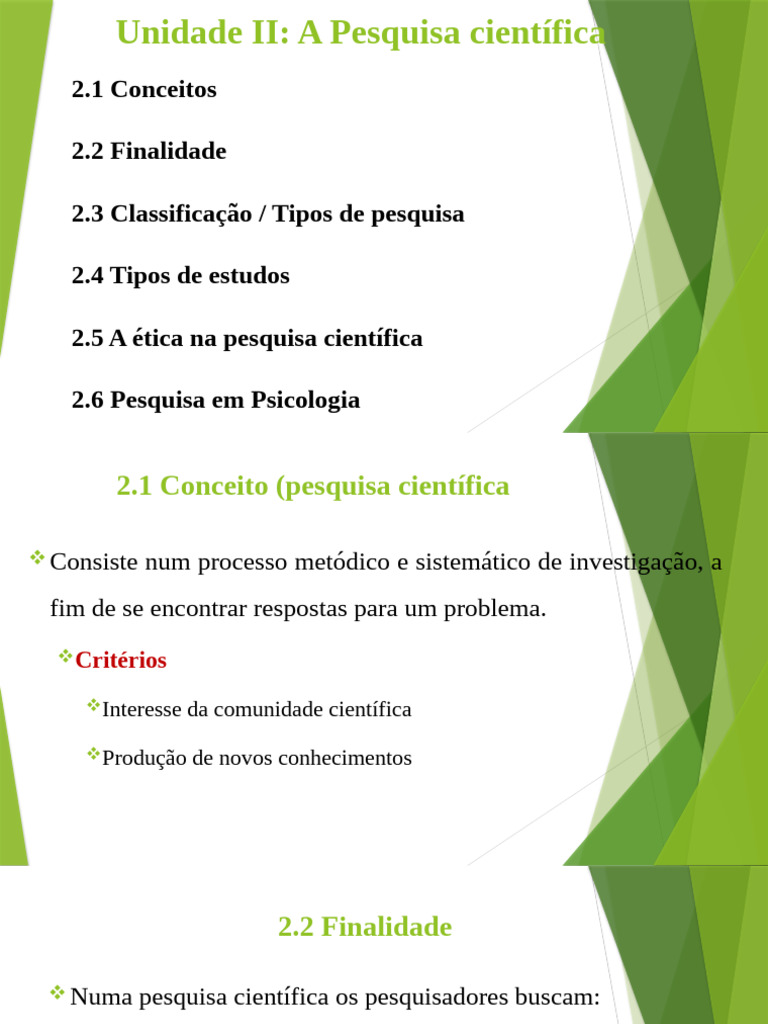 Fundamentos da Pesquisa Científica | PDF
