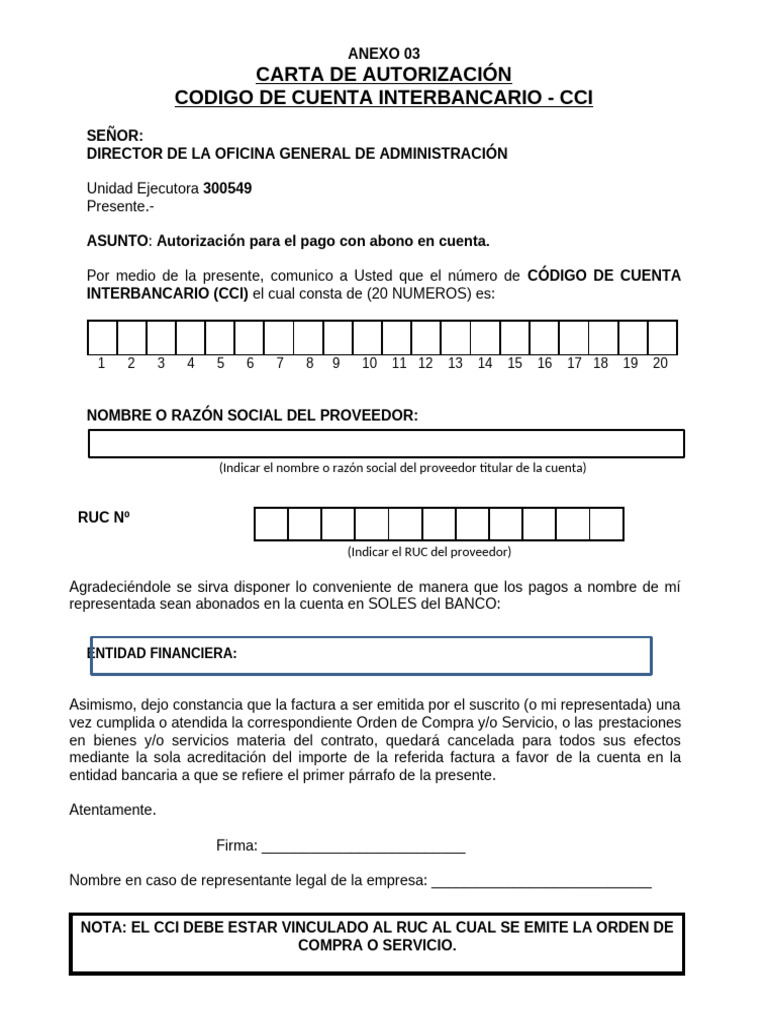 Anexo 03 - Cci | PDF