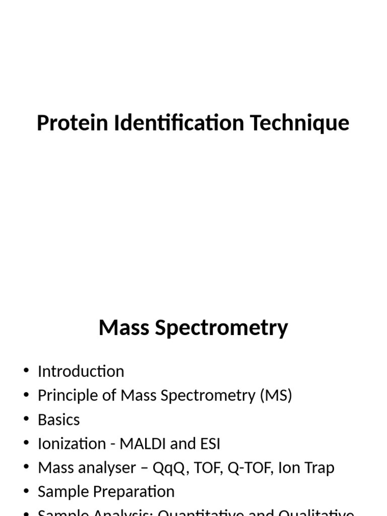 14-Mass Spectrometry | PDF