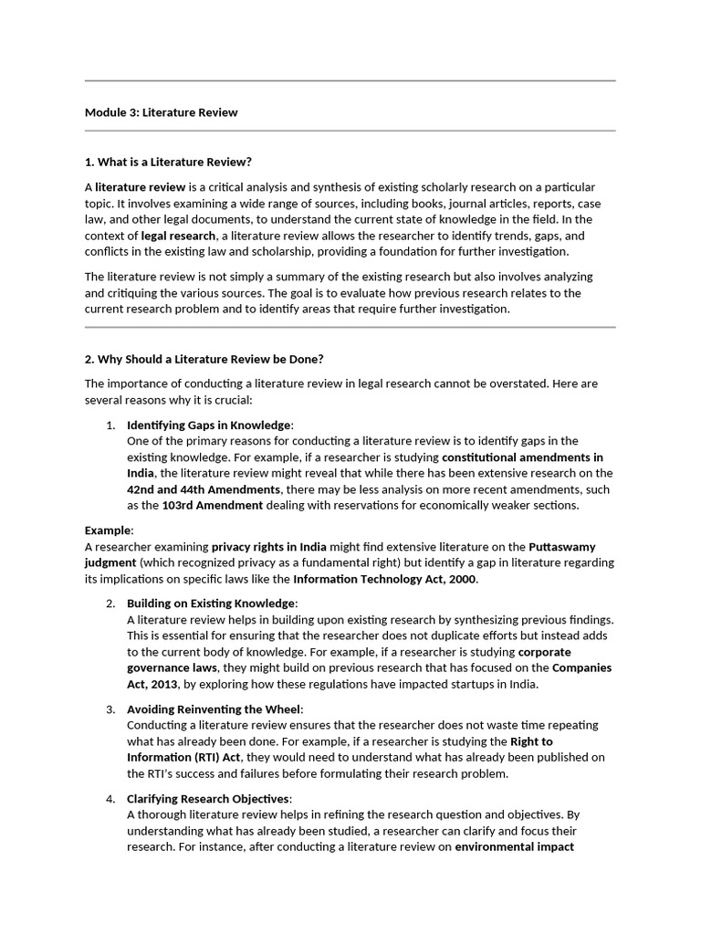 LRM Module 3 | PDF