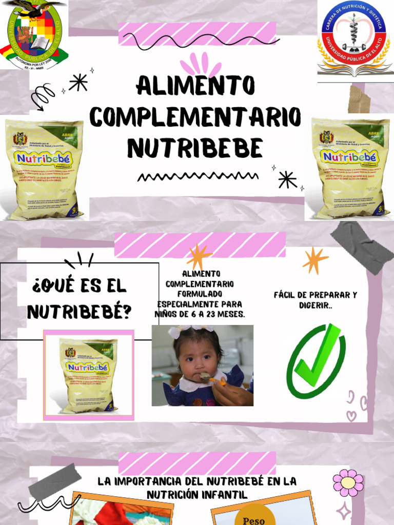 Alimento Complementario Nutribebe | PDF