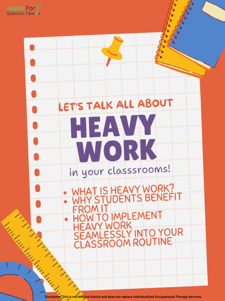Heavy Work FREEBIE! | PDF