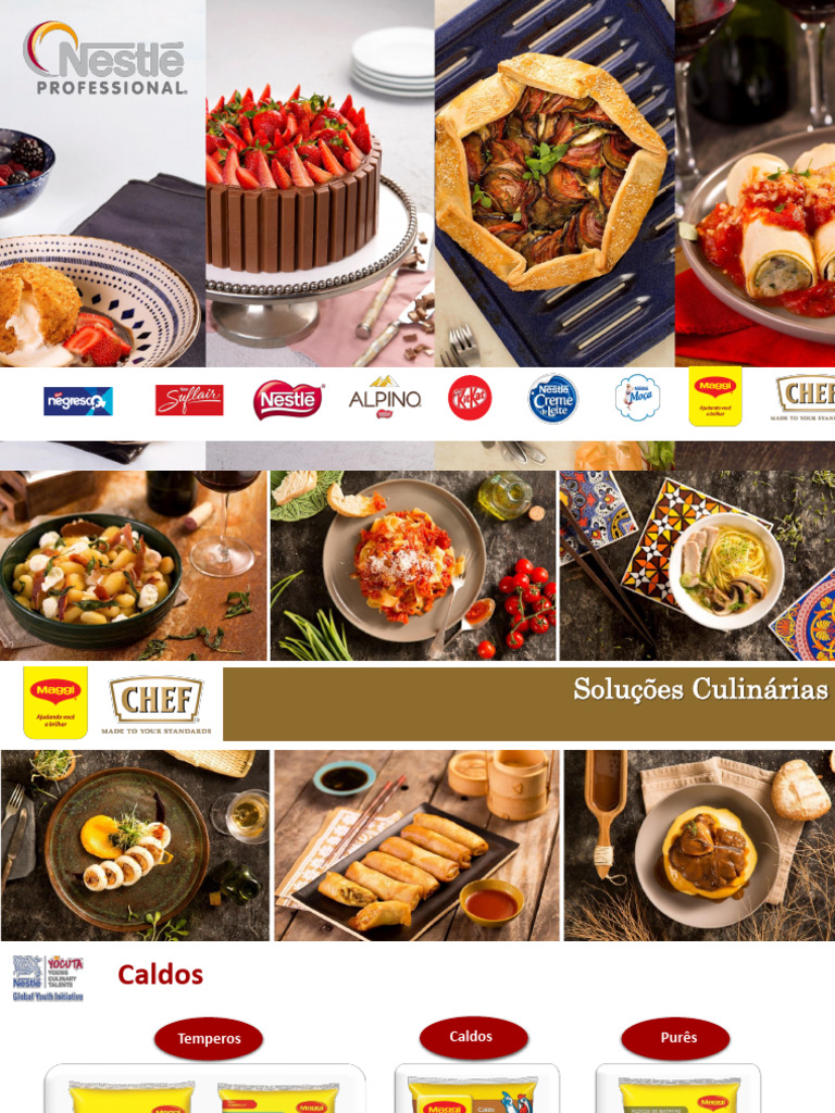 Portfolio Nestle Professional | PDF | Desserts | Nestlé