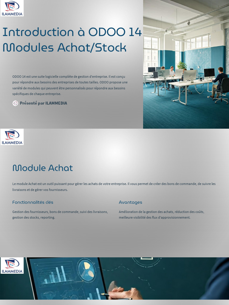 Introduction A ODOO 14 Modules Achat Stock | PDF