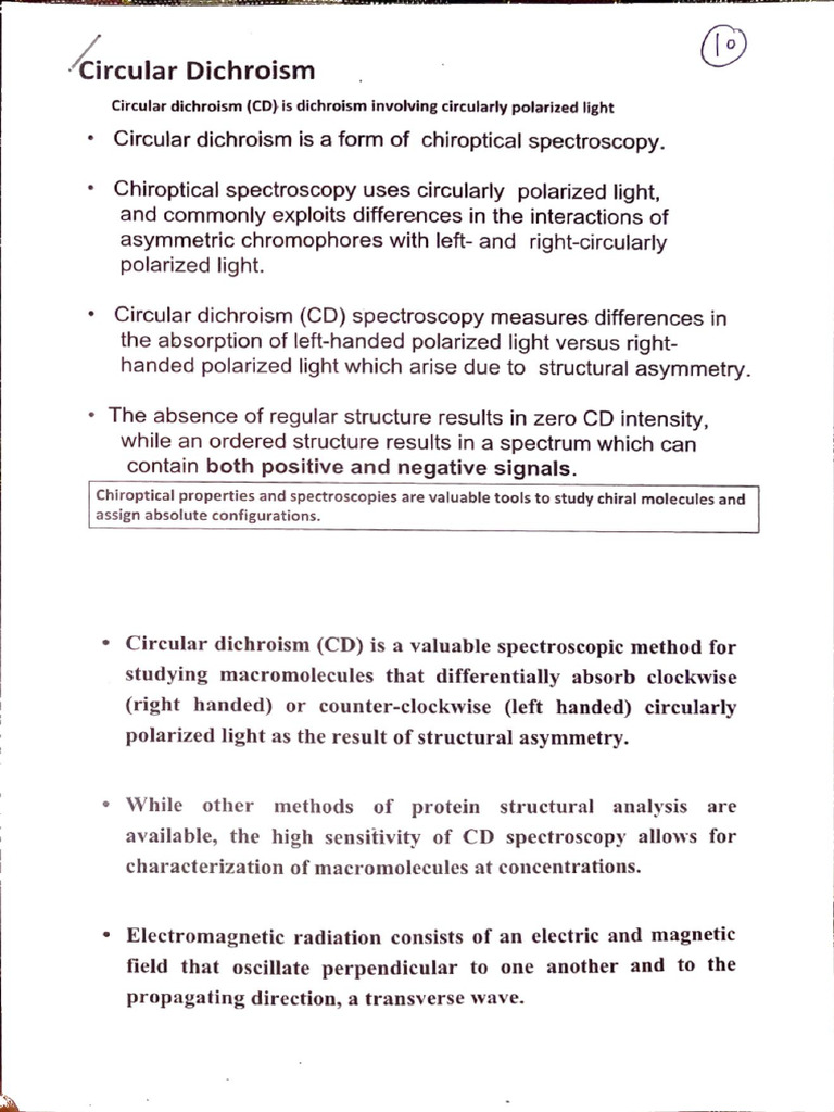Circular Dichroism PDF