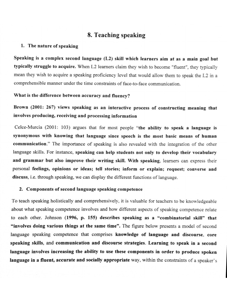 3 Teaching Speaking Skill Pdf