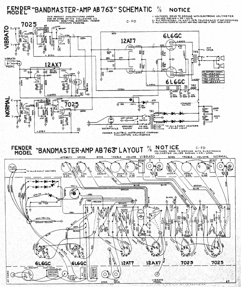 Bandmaster Ab763 Schem | PDF