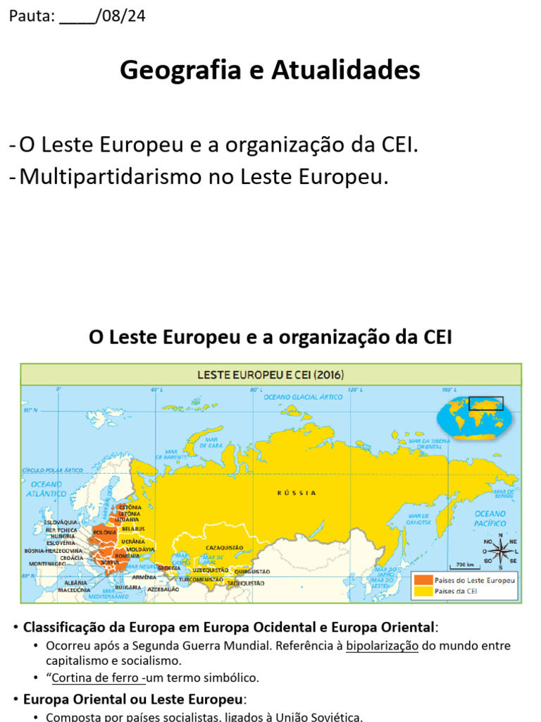 Leste Europeu | PDF