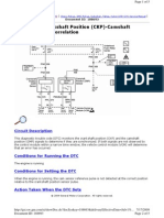 DTC P1345 Crankshaft Position (CKP) - Camshaft Position (CMP) Correlation