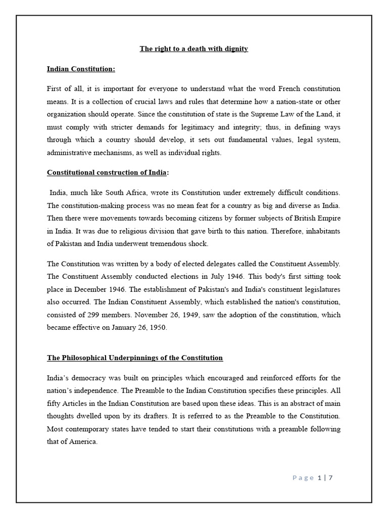 Right to die pdf