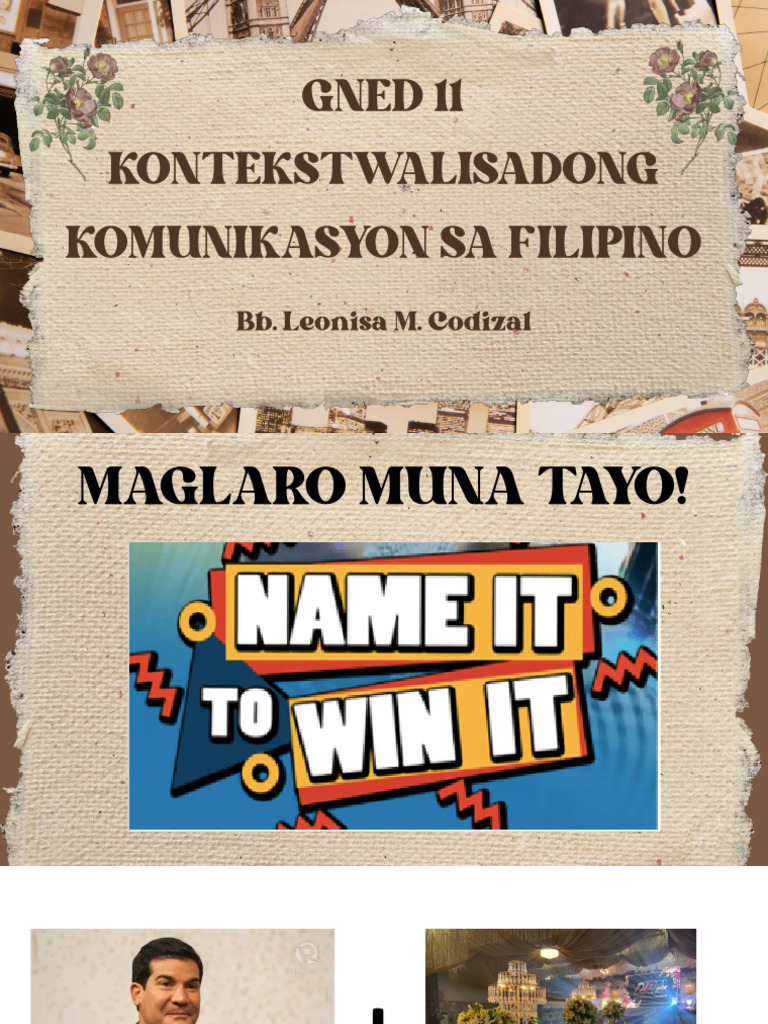 Gned 11 Kabanata 1 A | PDF