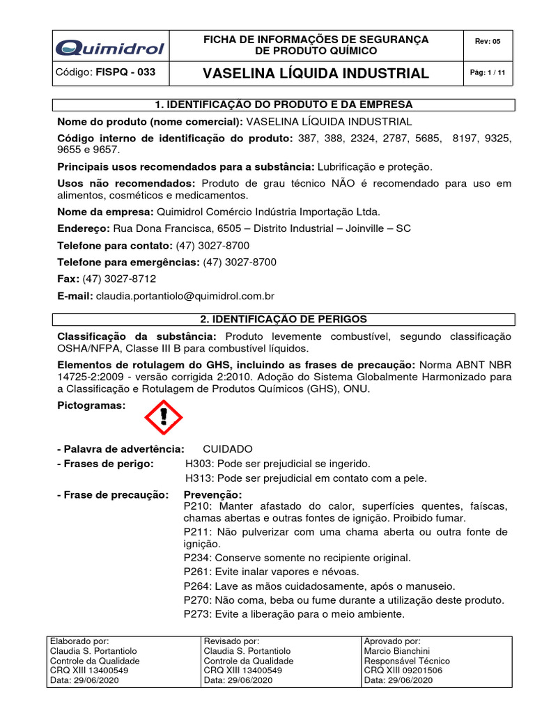 15630-Fisp Vaselina Liquida Industrial Fispq | PDF