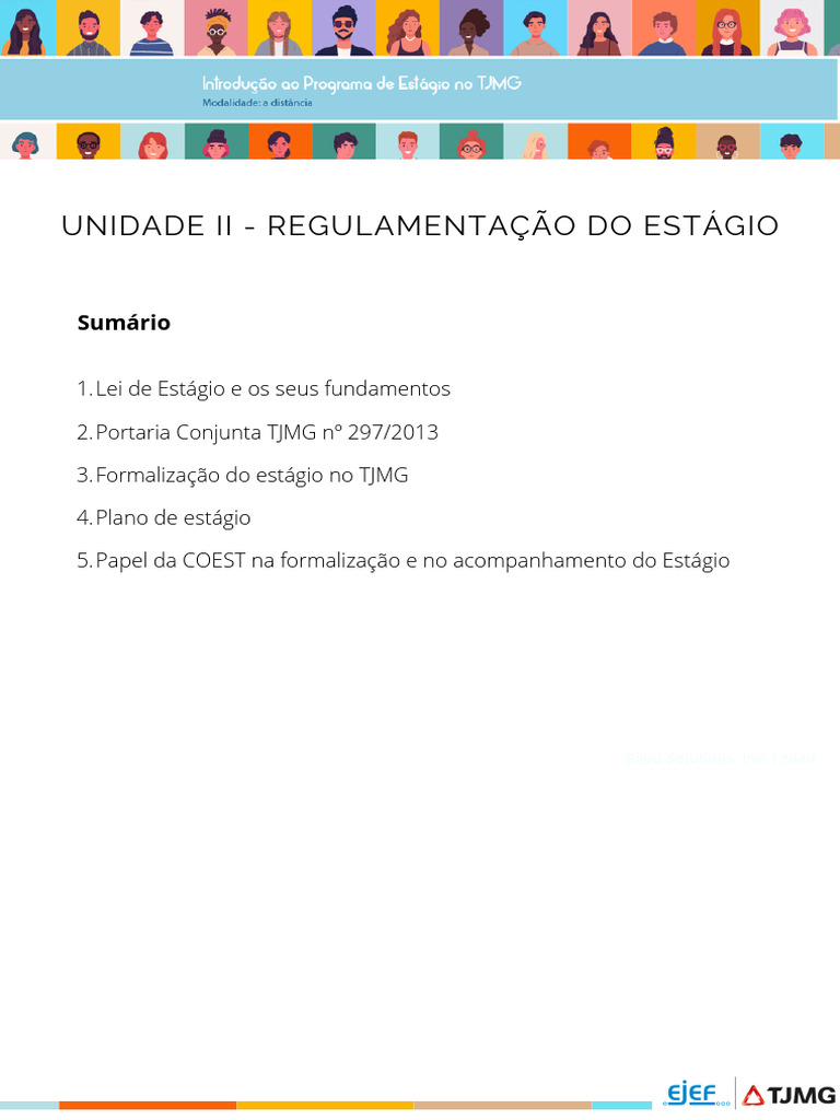 Unidade II - Estagiários | PDF